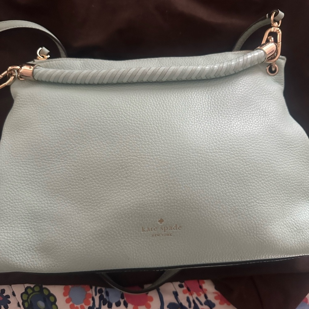 Kate Spade Light Green Shoulder Bag